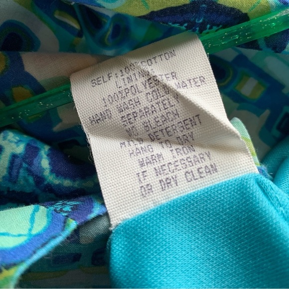 Rabbit Rabbit Rabbit Petite 100% cotton sleeveless dress size 10 - Picture 10 of 15